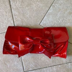 BOSS Pattern leather handbag/clutch